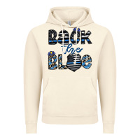 Vintage Artic back the blue1 Vintage Hoodie - CowhideDigitalArt
