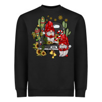 Black farm truck,noel gnome Heavyweight Sweatshirt - JahusDesignShop