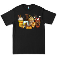 Black labrador retriever coffee cups Premium Tee - Zillion Design Studio
