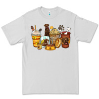 Dove Grey labrador retriever coffee cups Premium Tee - Zillion Design Studio