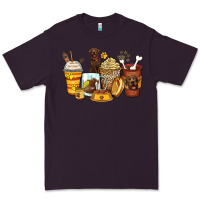 Plum labrador retriever coffee cups Premium Tee - Zillion Design Studio