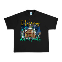 Black Christmas church and snow   ı love my church family Urban Heavy Tee - AdoDesignShop
