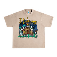 French Oak Christmas church and snow   ı love my church family Urban Heavy Tee - AdoDesignShop