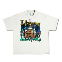 Pistachio Christmas church and snow   ı love my church family Urban Heavy Tee - AdoDesignShop