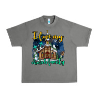 Tornado Christmas church and snow   ı love my church family Urban Heavy Tee - AdoDesignShop