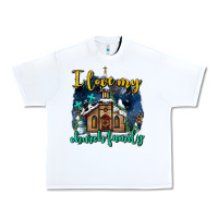 White Christmas church and snow   ı love my church family Urban Heavy Tee - AdoDesignShop