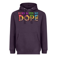 Plum black women are dope Heavyweight Hoodie - LillyAllenDesigns
