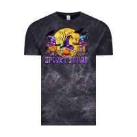 Cloud Black spooky squad Vintage Tee - BundleAndBundleShop
