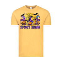 Vintage Mustard spooky squad Vintage Tee - BundleAndBundleShop