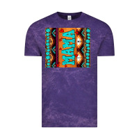 Cloud Purple aztec leopard glitter Vintage Tee - AdoDesignShop