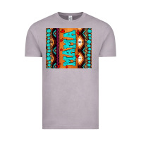 Vintage Zinc aztec leopard glitter Vintage Tee - AdoDesignShop