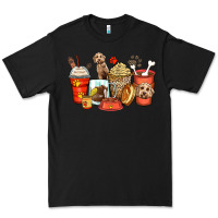 Black labradoodle coffee cups Premium Tee - Zillion Design Studio