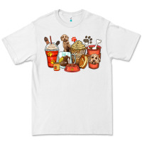 White labradoodle coffee cups Premium Tee - Zillion Design Studio