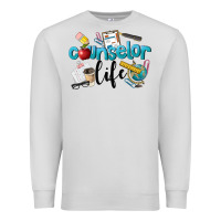 Dove Grey Counselor Life Premium Sweatshirt - LillyAllenDesigns