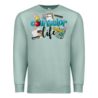 Seafoam Counselor Life Premium Sweatshirt - LillyAllenDesigns