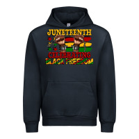 Navy juneteenth celebrating black freedom Urban Hoodie - CowGirlArtShop
