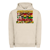Pigment French Oak juneteenth celebrating black freedom Urban Hoodie - CowGirlArtShop