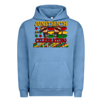 Pigment Pebble Blue juneteenth celebrating black freedom Urban Hoodie - CowGirlArtShop
