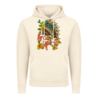 Vintage Artic free spirit sunflower and indian headdress Vintage Hoodie - HRA Design Shop