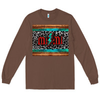 Chestnut leopard lightning bolt mimi mother's day Long Sleeve Tee - Jasminsmagicworld