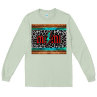 Matcha leopard lightning bolt mimi mother's day Long Sleeve Tee - Jasminsmagicworld