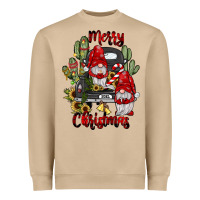 Farm Truck,merry Christmas Gnome Heavyweight Sweatshirt | Teevron