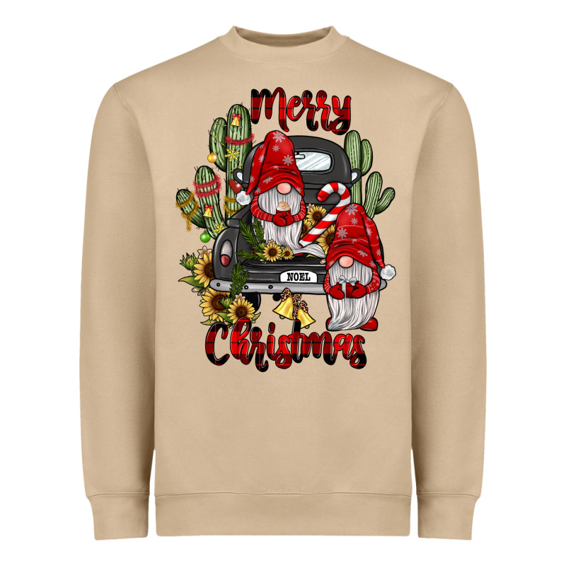 Farm Truck,merry Christmas Gnome Heavyweight Sweatshirt by JahusDesignShop | Teevron