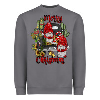 Storm farm truck,merry christmas gnome Heavyweight Sweatshirt - JahusDesignShop