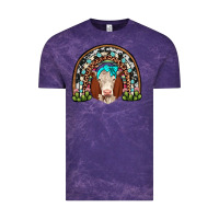 Cloud Purple hereford rainbow Vintage Tee - JahusDesignShop