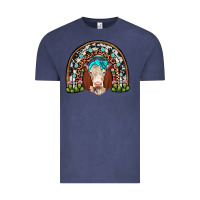 Vintage Denim hereford rainbow Vintage Tee - JahusDesignShop