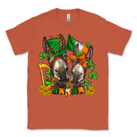 Copper st patricks donkeys with  shamrocks Classic Tee - AdoDesignShop