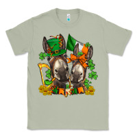 Matcha st patricks donkeys with  shamrocks Classic Tee - AdoDesignShop