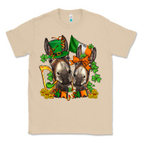 Mushroom st patricks donkeys with  shamrocks Classic Tee - AdoDesignShop