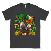Smoke st patricks donkeys with  shamrocks Classic Tee - AdoDesignShop