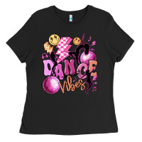 Black dance vibes Ladies Tee - MaliasSmallBusiness