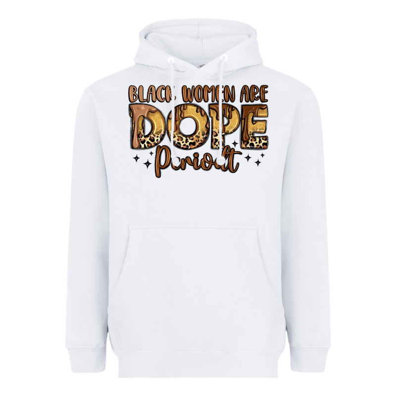 Black Women Are Dope Periodt Heavyweight Hoodie by LillyAllenDesigns | Teevron