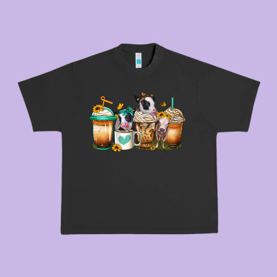 Heifers Coffee Cups Urban Heavy Tee Designed By Jasminsmagicworld