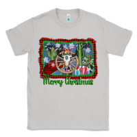 Moon Dust merry christmas western bull skull Classic Tee - AdoDesignShop