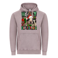 Vintage Zinc Mooey christmas Vintage Hoodie - FaDigitalArtStudio