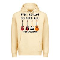 Pina Colada Yes I Really Do Need All These Guitars Premium Hoodie - Bettercallsaul