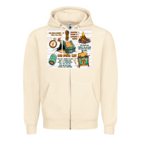 Sandshell camping life Zipper Hoodie - MaliasSmallBusiness