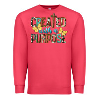Cardinal Created With A Purpose Premium Sweatshirt - LillyAllenDesigns