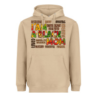 Mushroom i am a black mom Heavyweight Hoodie - LillyAllenDesigns