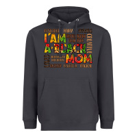 Smoke i am a black mom Heavyweight Hoodie - LillyAllenDesigns