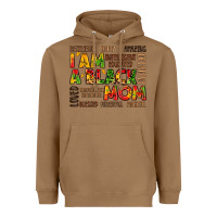 Toasted Coconut i am a black mom Heavyweight Hoodie - LillyAllenDesigns