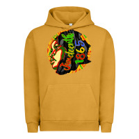 Pigment Peanut Butter juneteenth 1865 Urban Hoodie - CowGirlArtShop