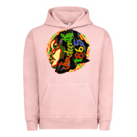 Pigment Salmon juneteenth 1865 Urban Hoodie - CowGirlArtShop