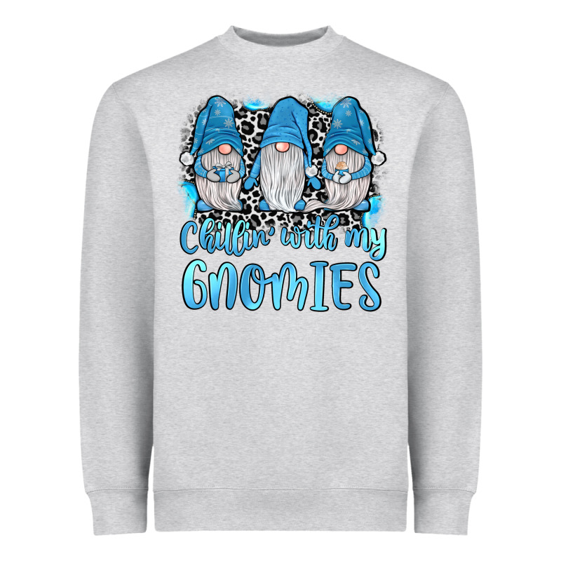 Chillin' With My Gnomies Heavyweight Sweatshirt by JahusDesignShop | Teevron