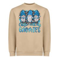 Mushroom chillin' with my gnomies Heavyweight Sweatshirt - JahusDesignShop