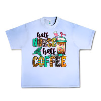 Grape Ice half nurse half coffee Urban Heavy Tee - Jasminsmagicworld